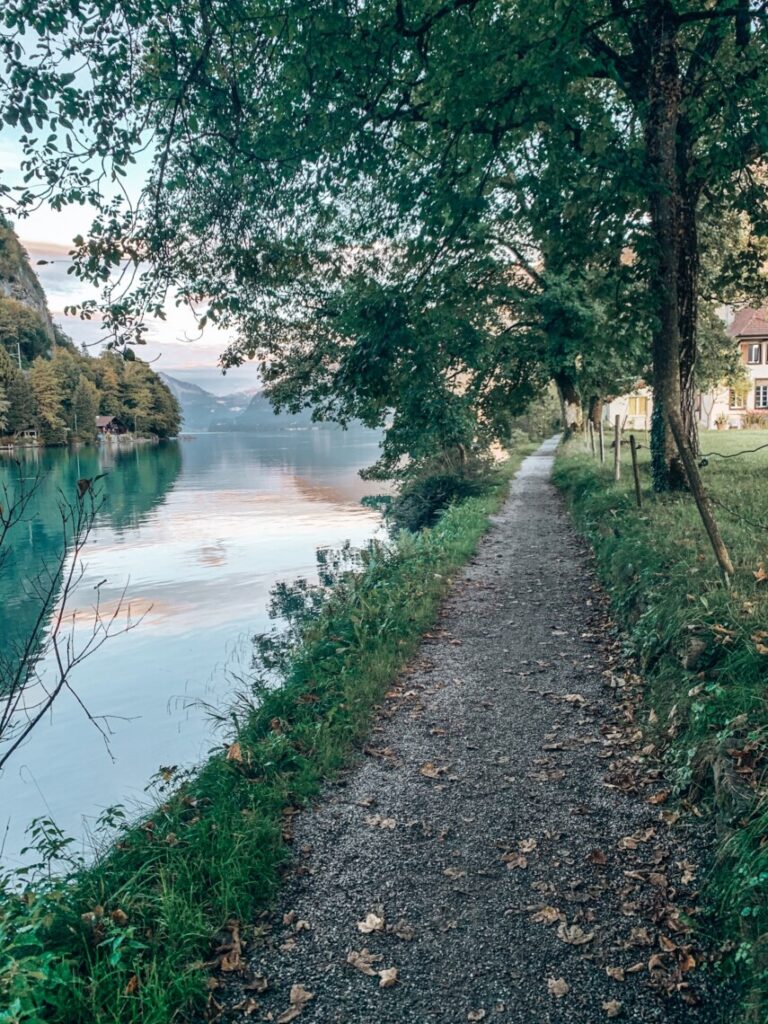 hiking from interlaken switzerland