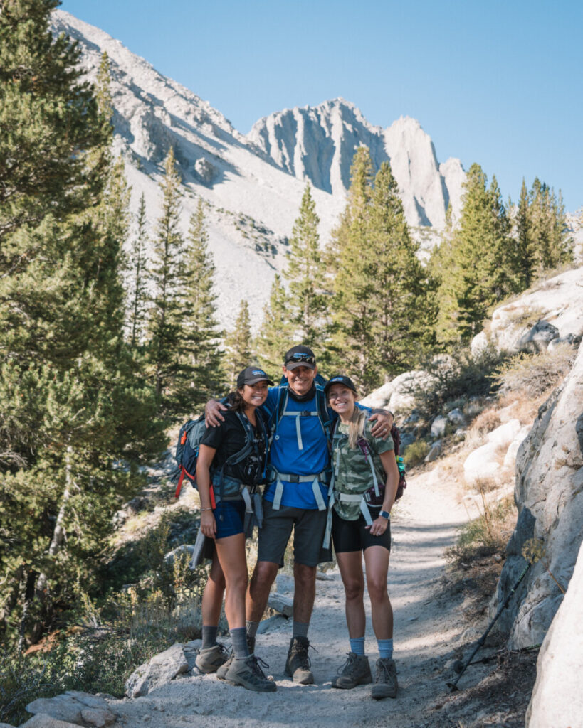 hiking big pine lakes