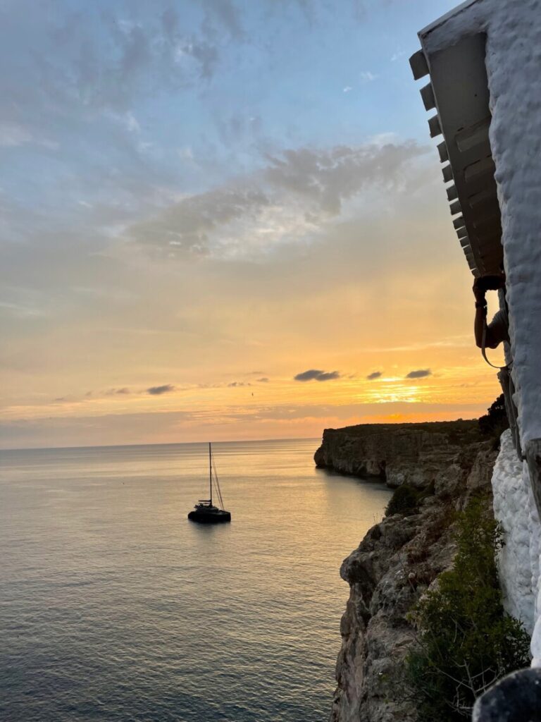 sunsets in Menorca spain