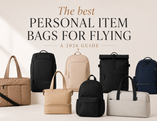 best personal item bags for flying