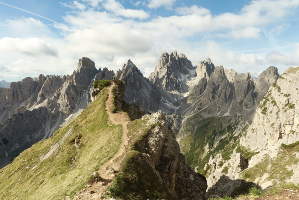 cadini di misurina hike in the dolomites