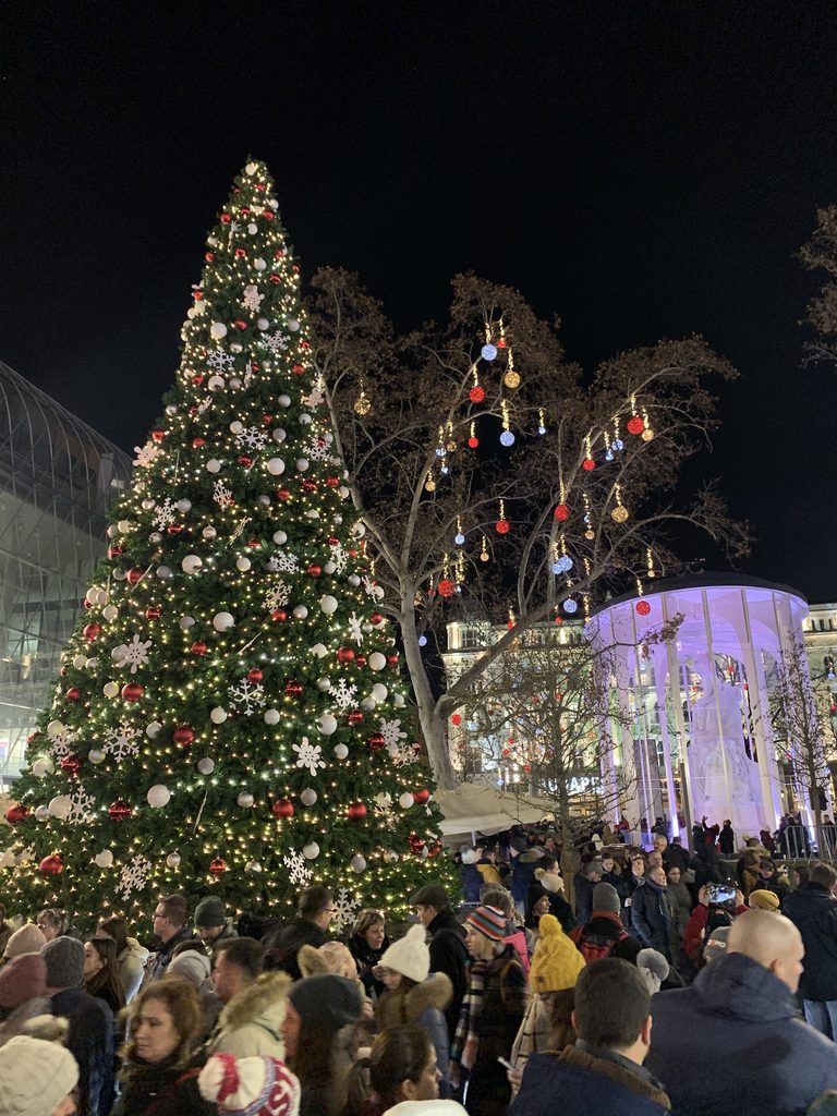 christmas market in budapest