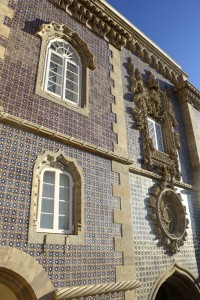 tiled facade  