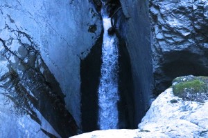 glacier waterfall  