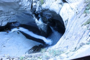 waterfall from above 