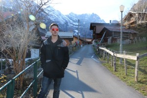 Hunter in Gimmelwald       